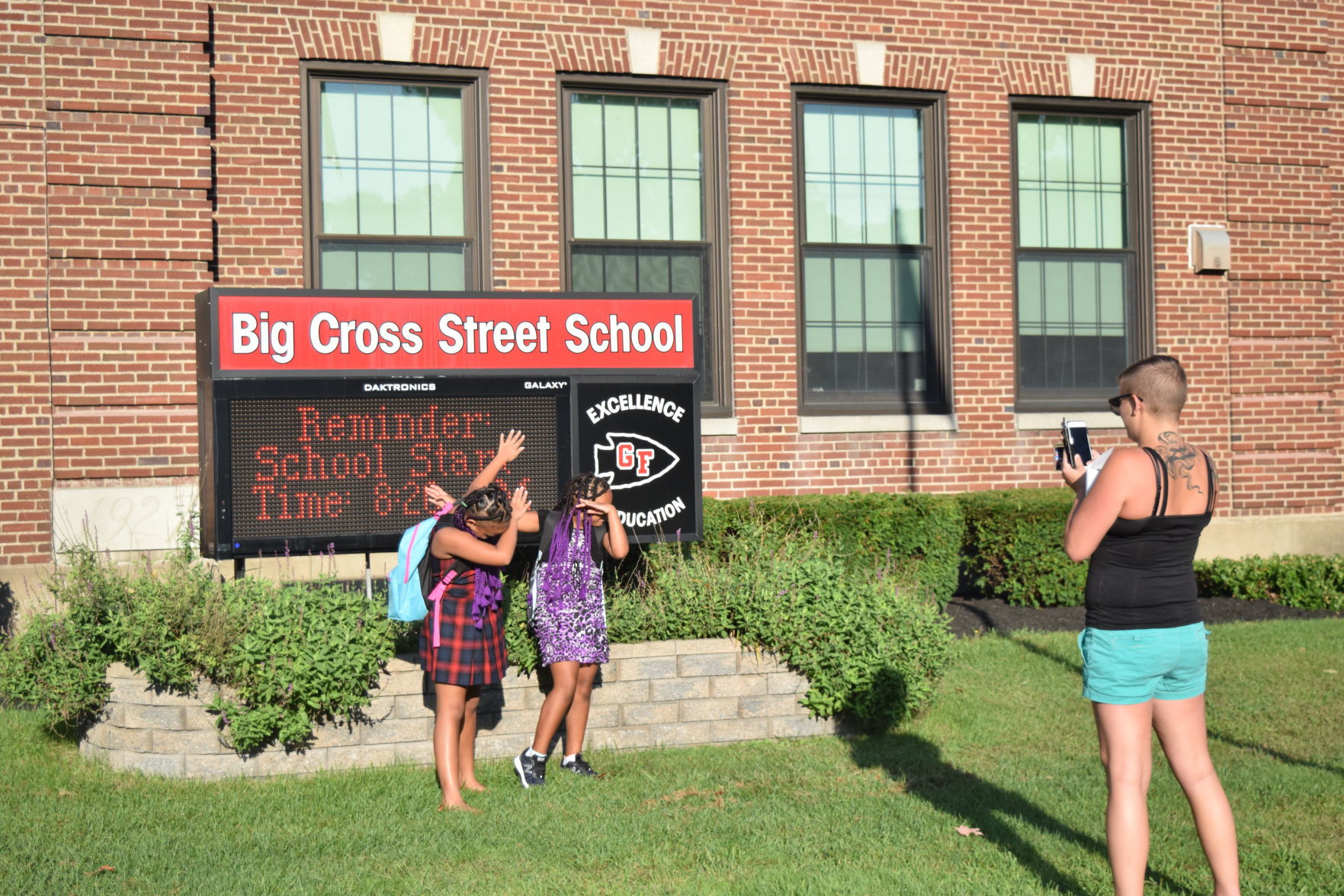Big Cross students return